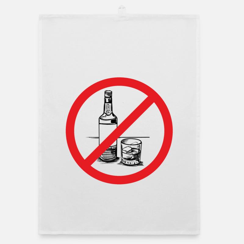 Alcool interdit ! Torchon bio