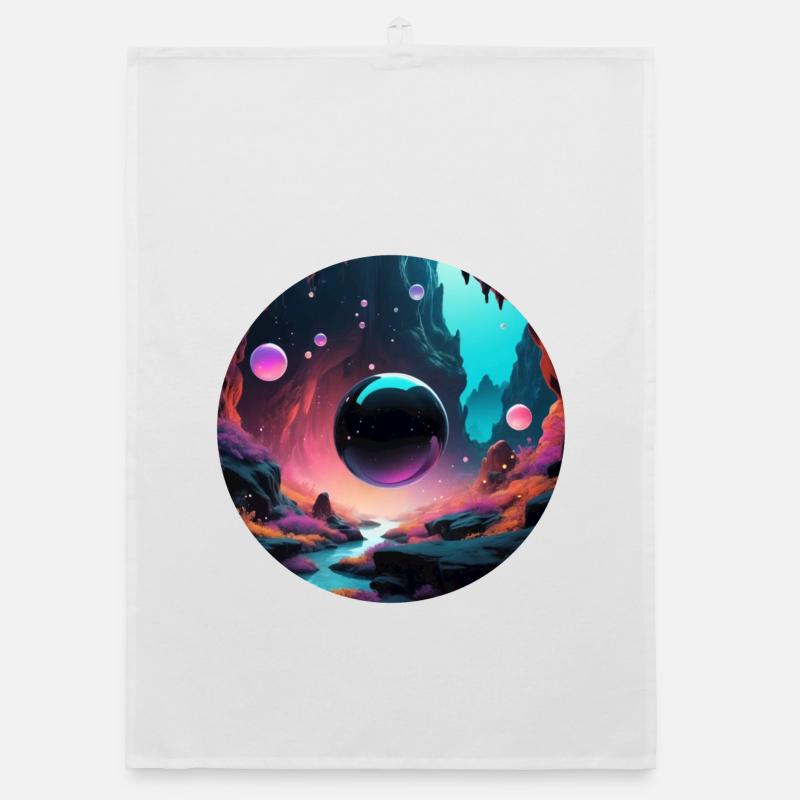 Sphère noire Torchon bio