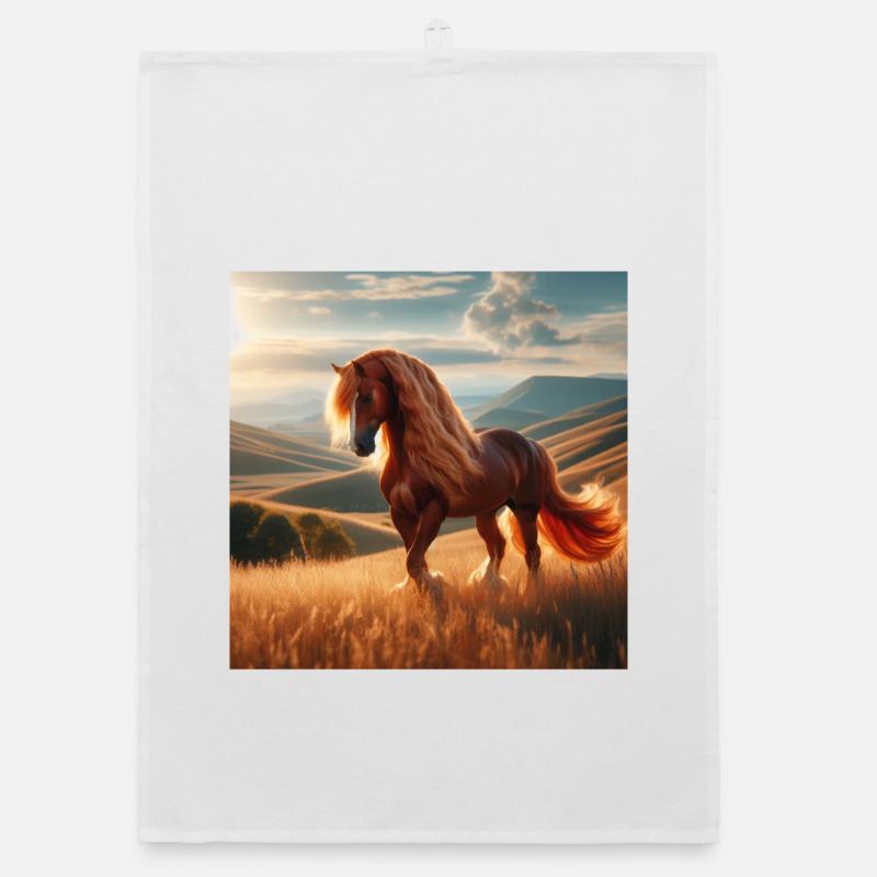 Cheval libre Torchon bio