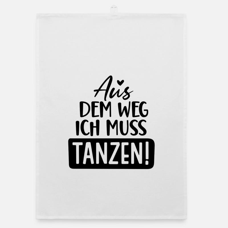 Party Weekend Tango Disco Pub Organic dish towel