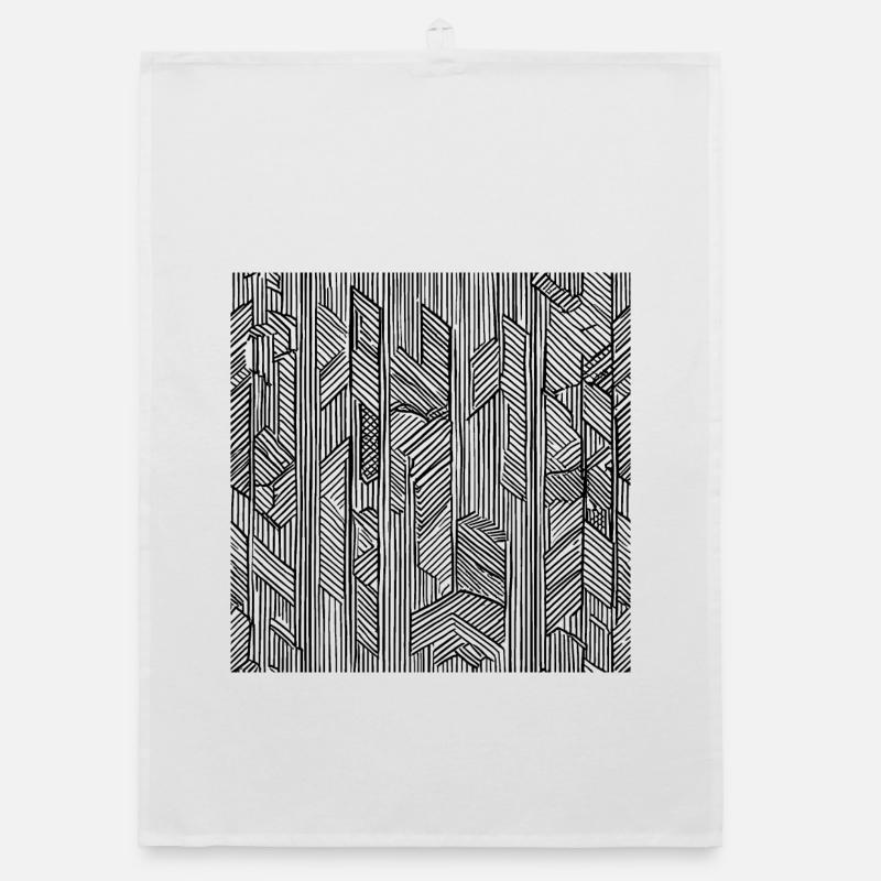 Dream Patterns 3 Organic dish towel