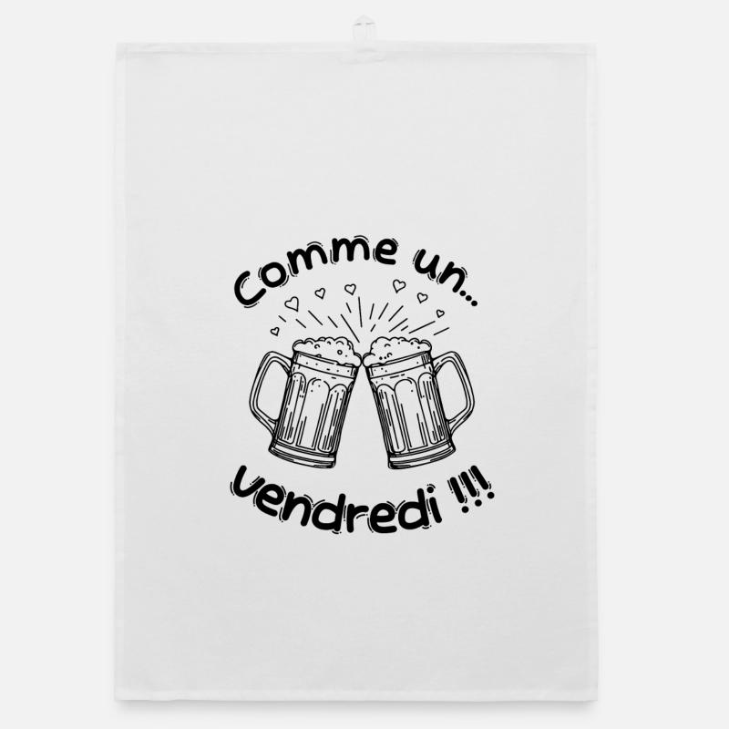 Comme un vendredi !!! Torchon bio