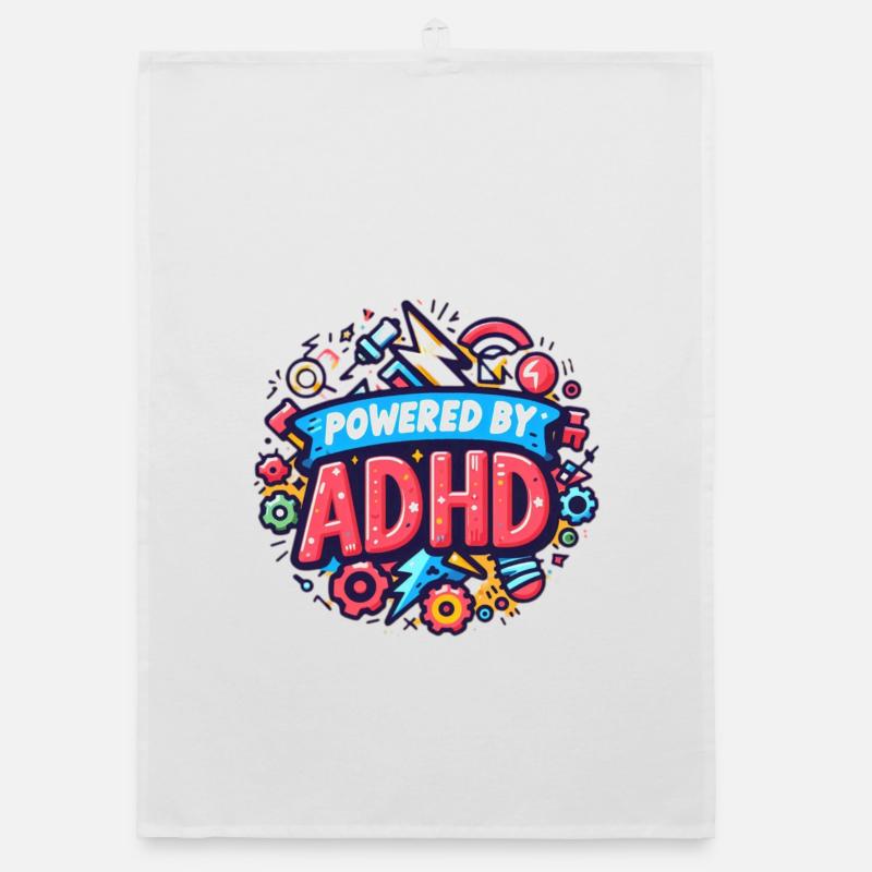 ADHD Organic dish towel