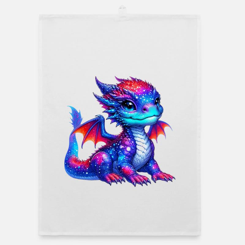 Drache Organic Geschirrtuch