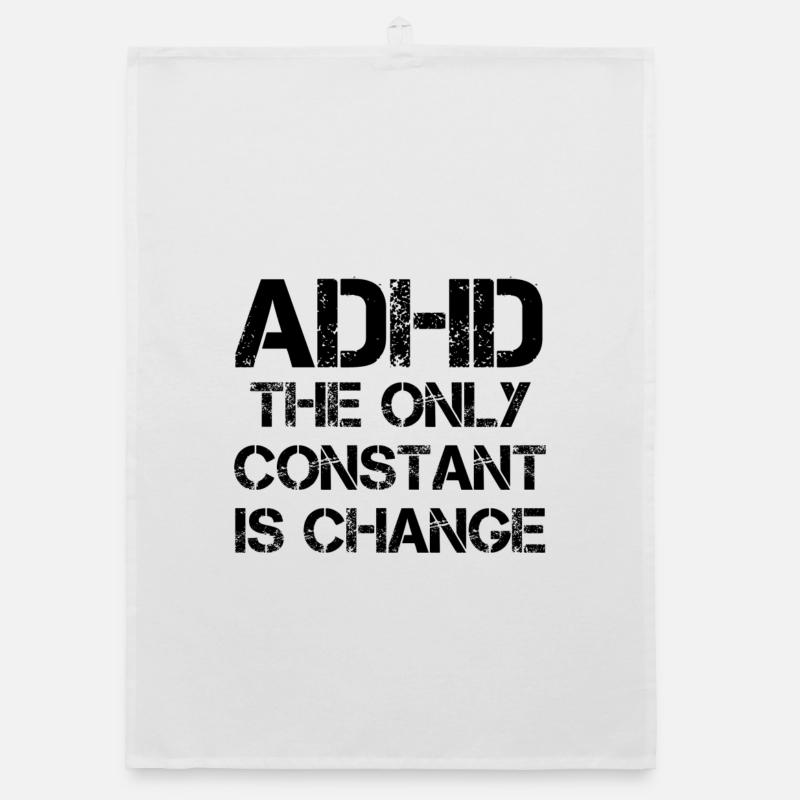 ADHD Organic dish towel