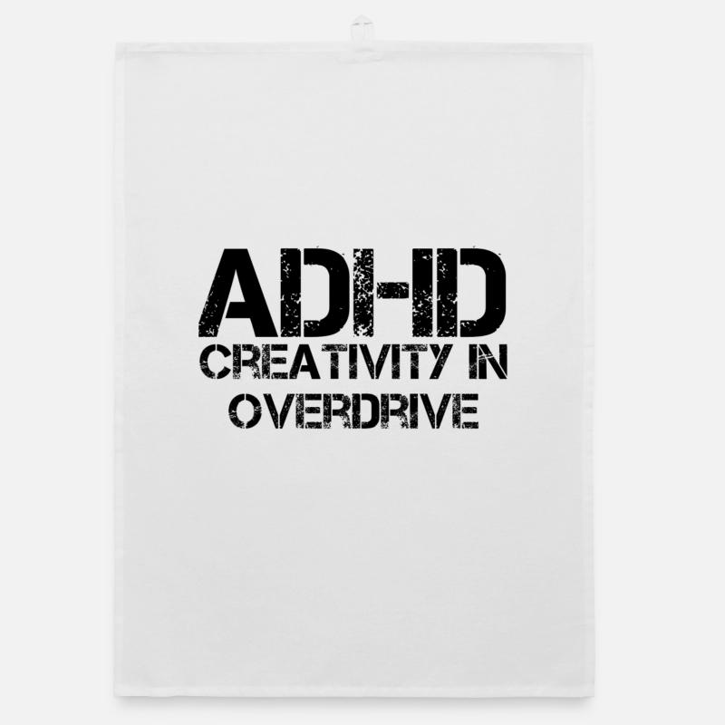 ADHD Organic dish towel