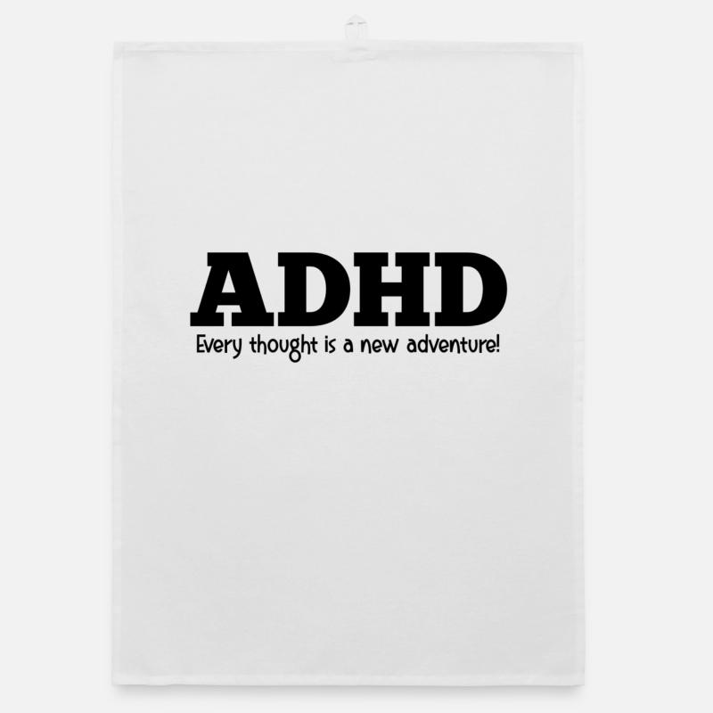 ADHD Organic dish towel