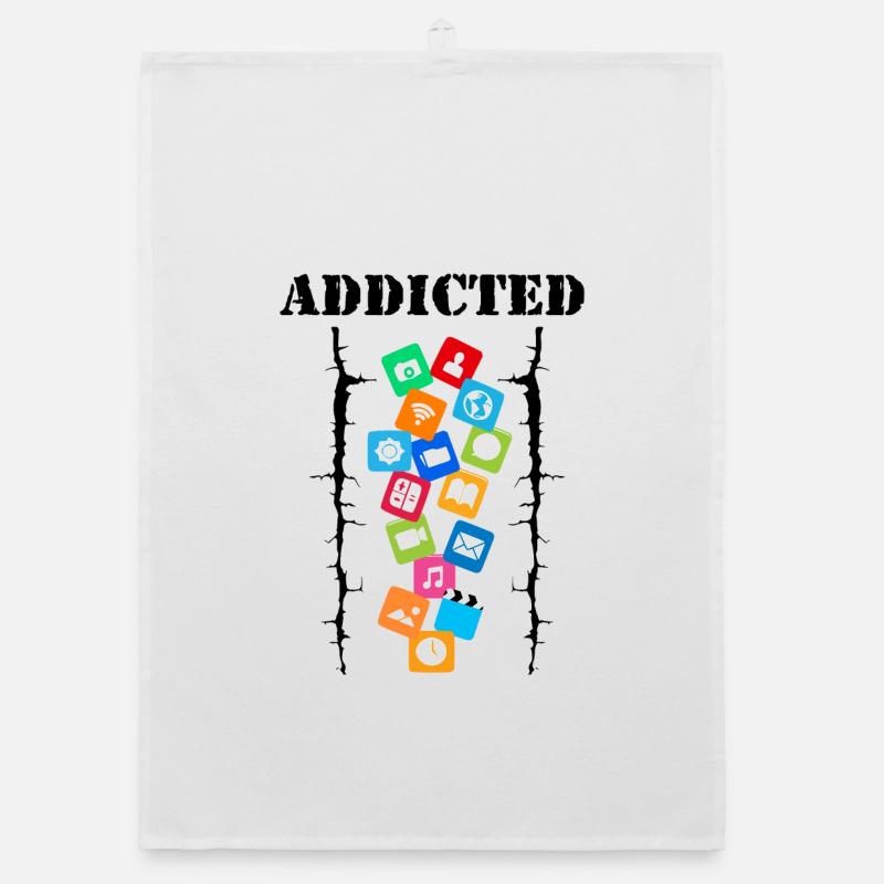 Addicted Organic dish towel