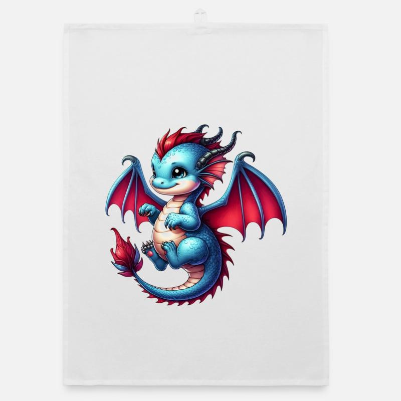 Dragon Organic dish towel