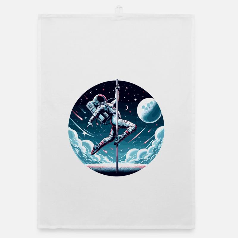 Pole dance astronaute Pole Dance cadeau Torchon bio