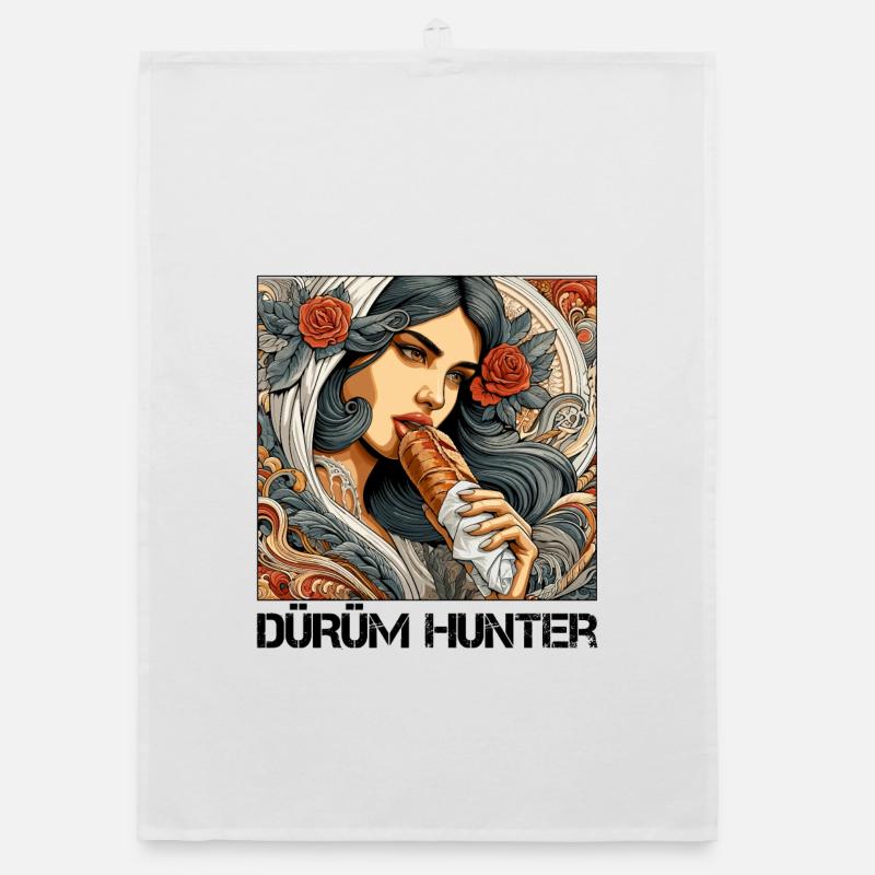 Dürüm Hunter Kebab Gift Organic dish towel