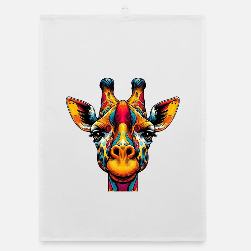 Giraffe Organic dish towel