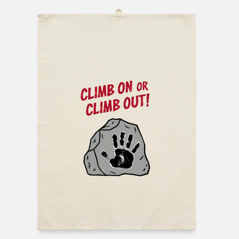 Montez ou sortez Torchon bio