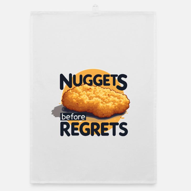 Nuggets Before Regrets Organic dish towel