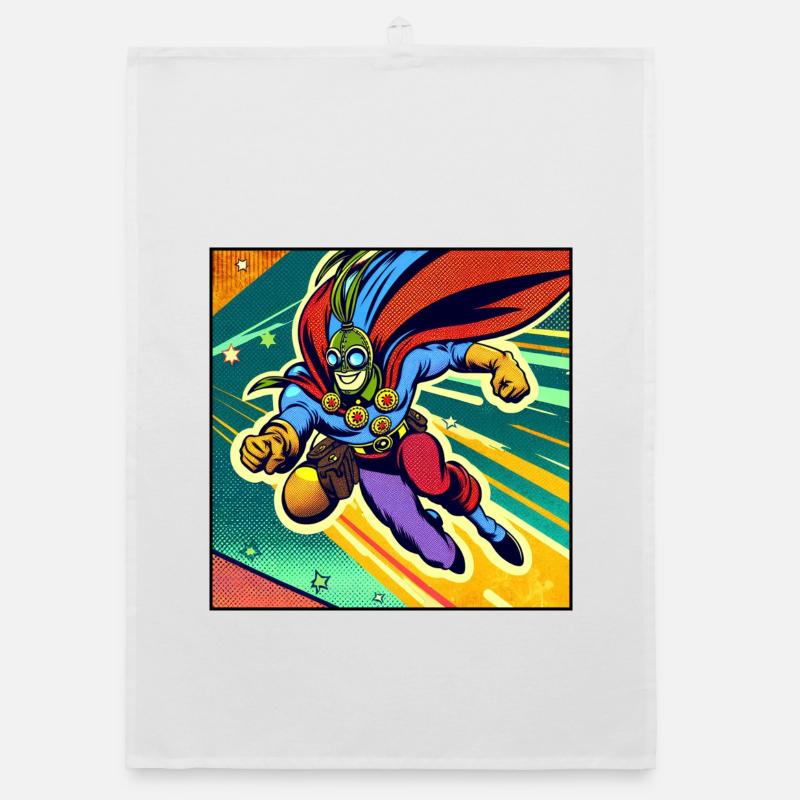 Superheld Organic Geschirrtuch