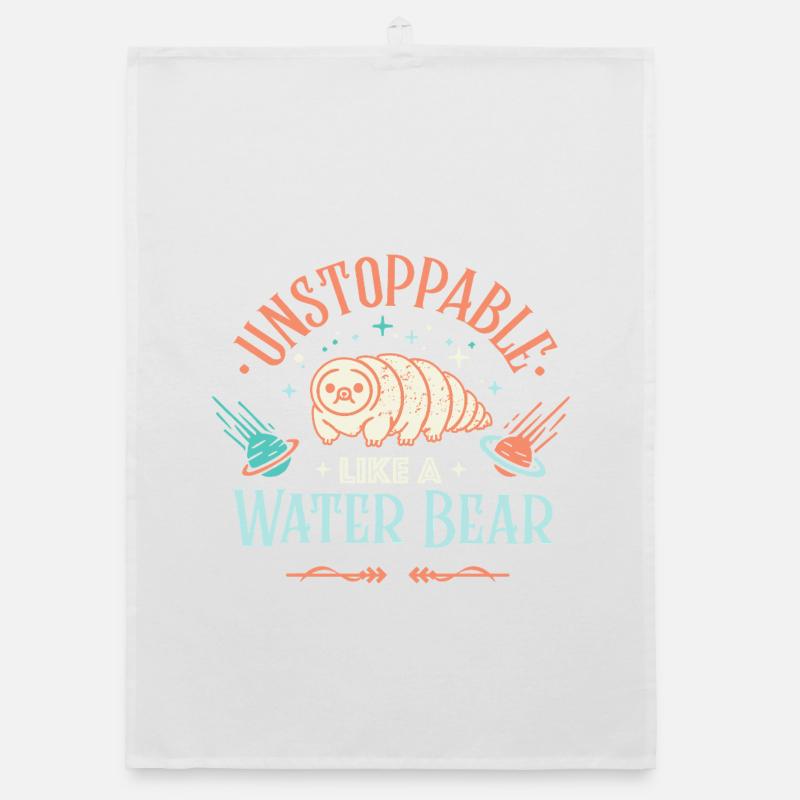 Unstoppable tardigrade Organic dish towel