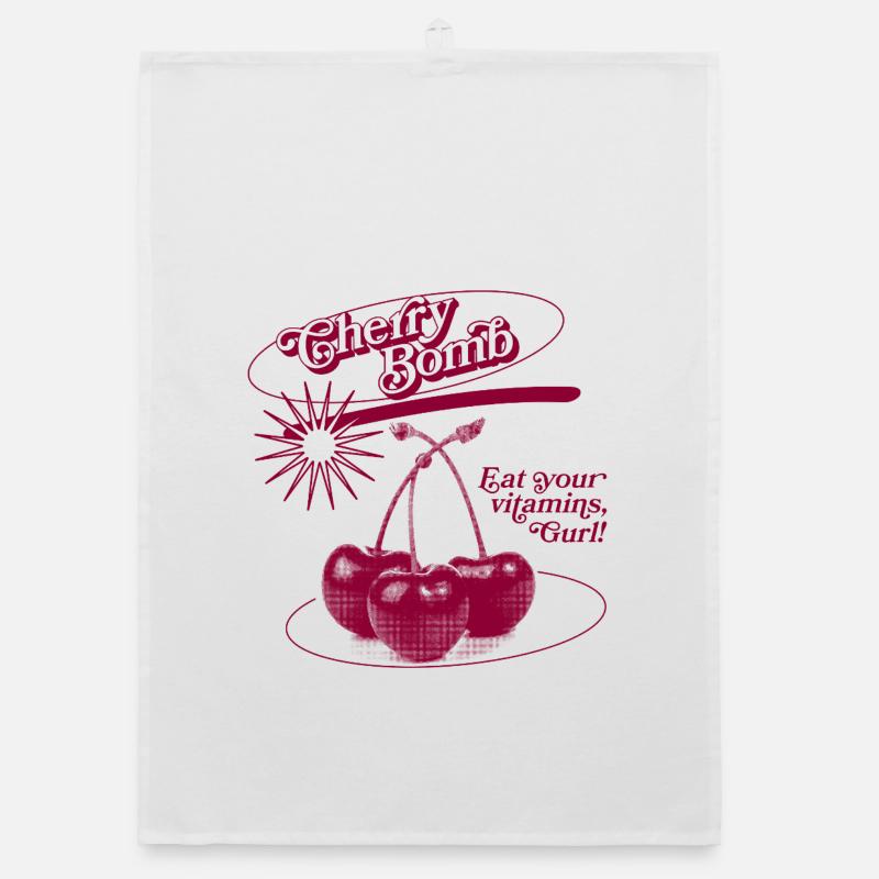 Explosion d’une bombe de cerise Torchon bio