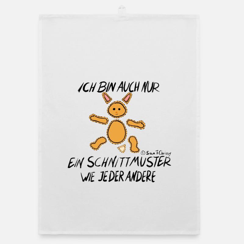 Schnittmuster Hase Organic Geschirrtuch