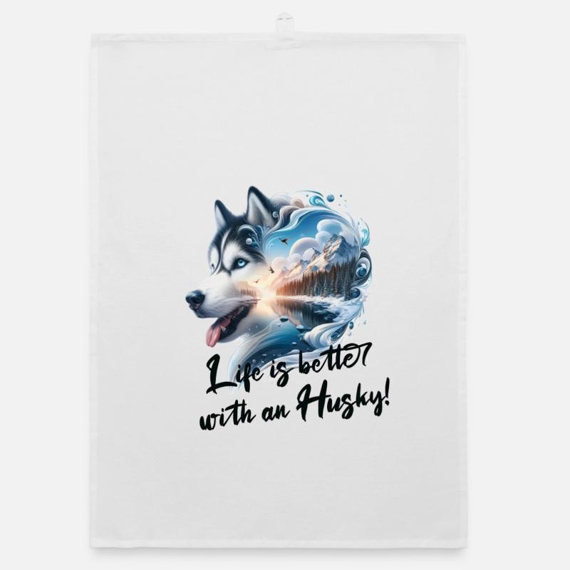Husky Organic dish towel