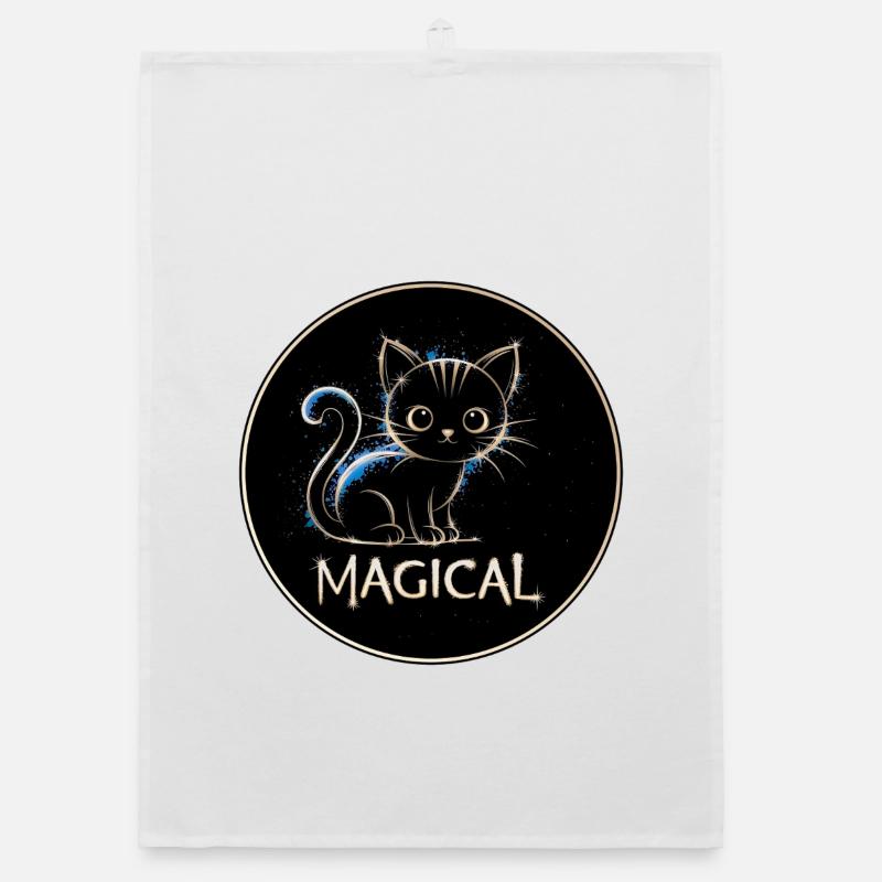 Magic Cat Organic dish towel