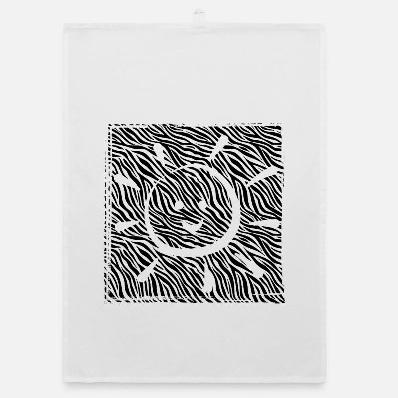 Zebra Sun Organic dish towel
