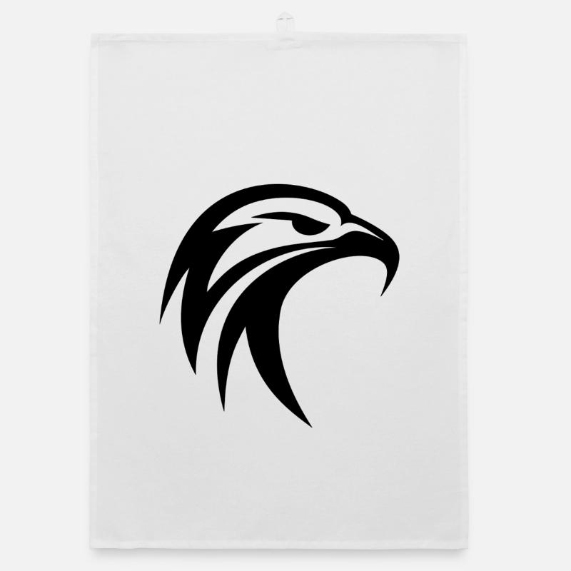 Tribal Eagle Organic dish towel