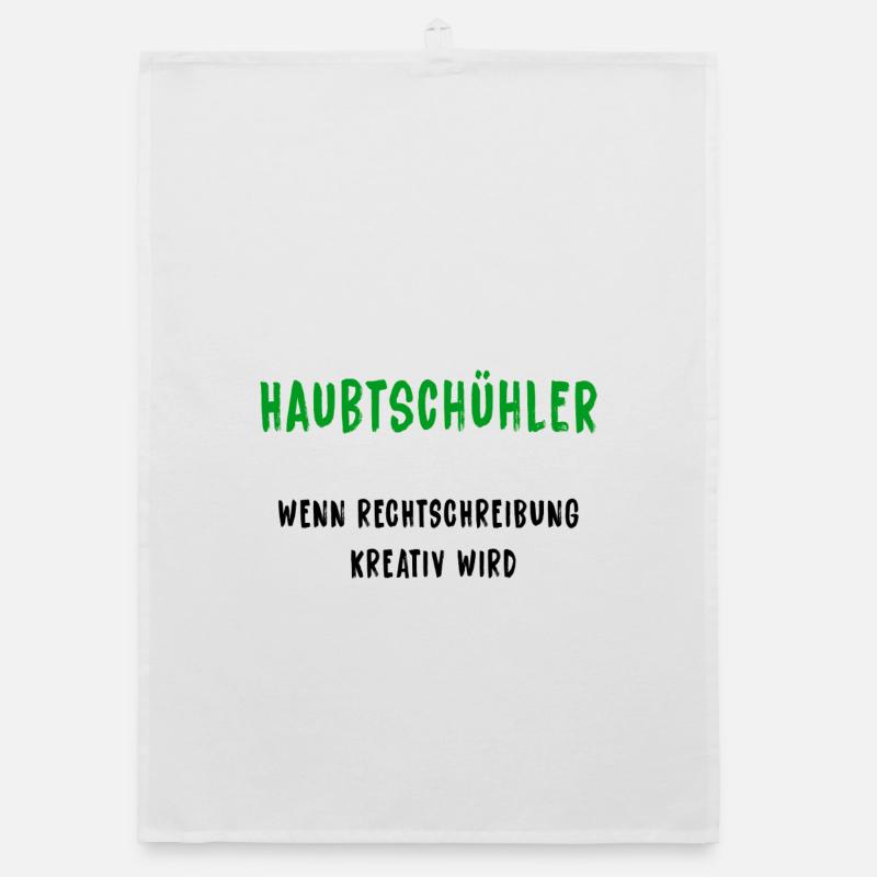 Haubtschühler – Creative Spelling Organic dish towel