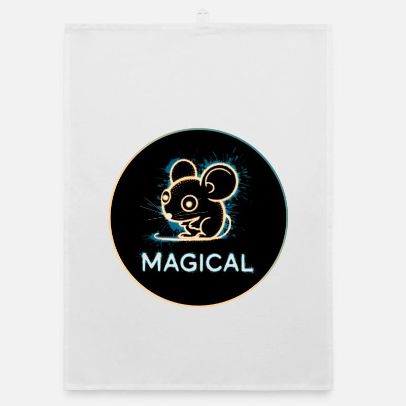 Magic Mouse Organic dish towel
