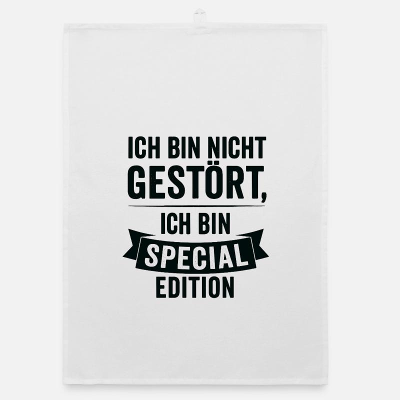 Ich bin Special Edition Organic Geschirrtuch