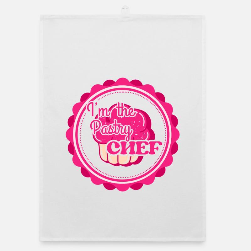 ICH BIN DER KONDITOR Organic Geschirrtuch
