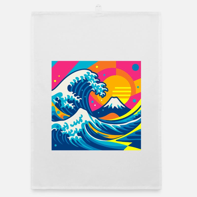The (almost) wise wave Organic dish towel