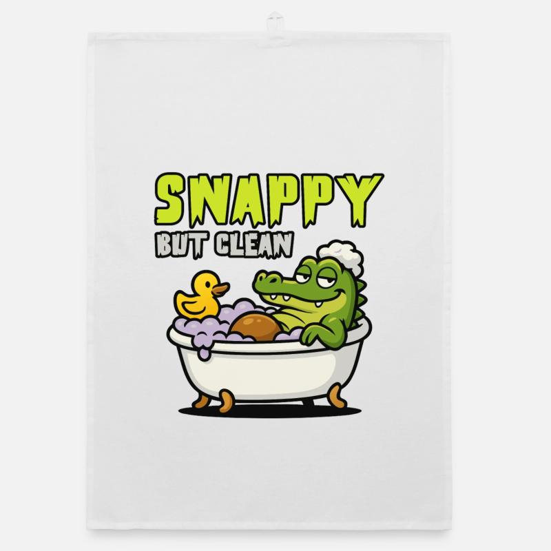 Un scapou dans le jacuzzi Torchon bio