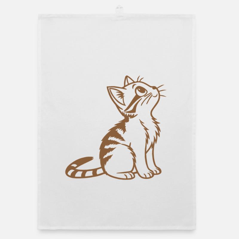 Chaton doux Torchon bio