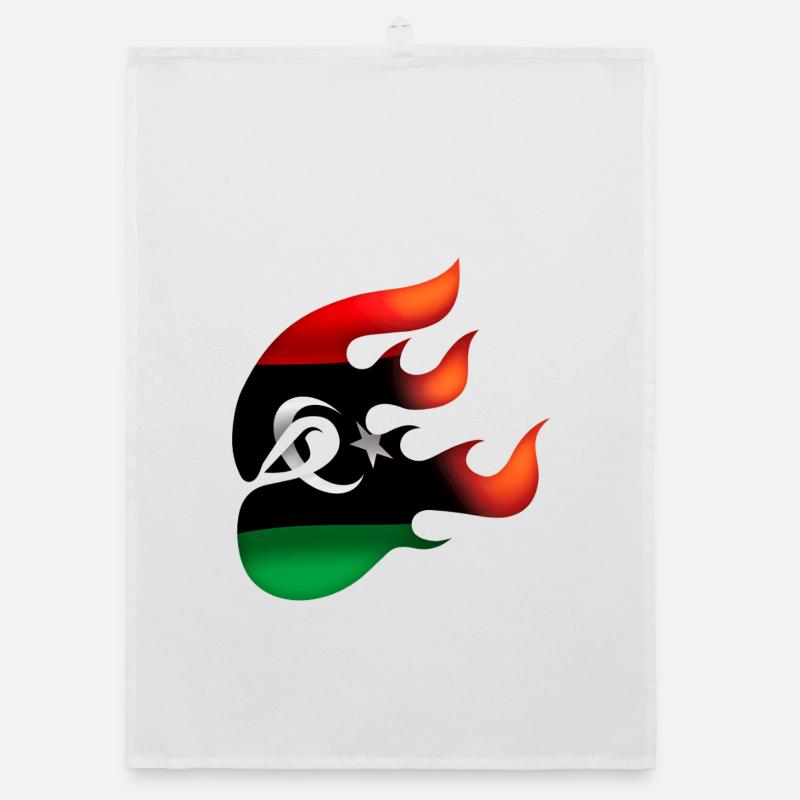 Drapeau de la Libye - Libye - Ninja Torchon bio