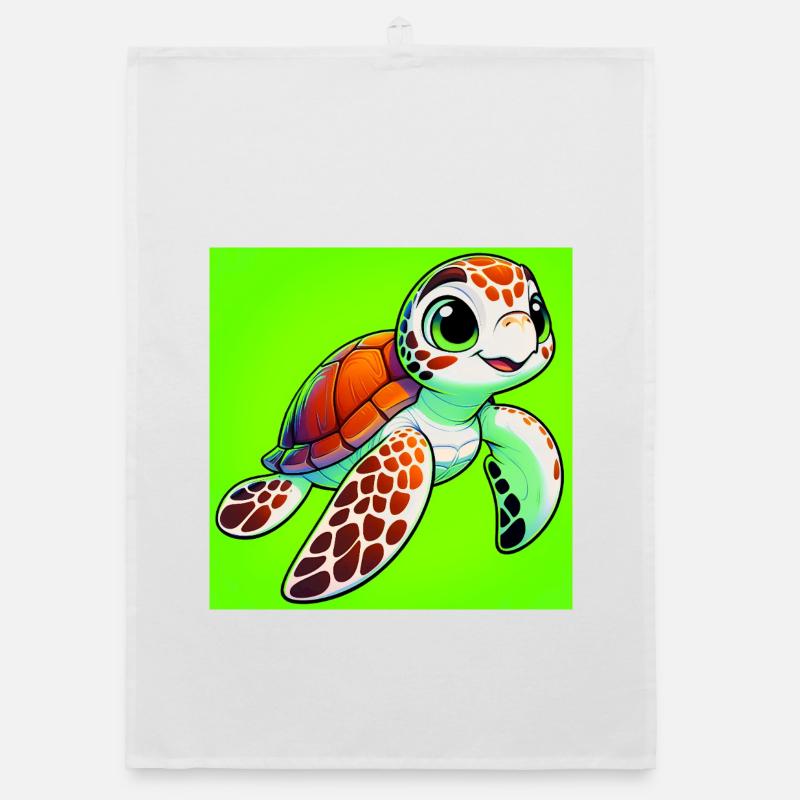 turtle Organic dish towel