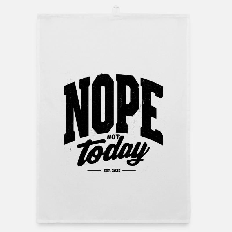 N O P E Organic dish towel