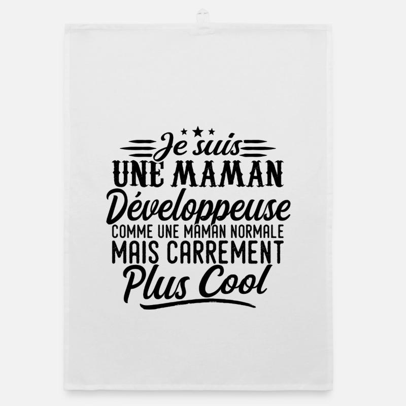 Developer Mom: Normal, but more badass Organic dish towel