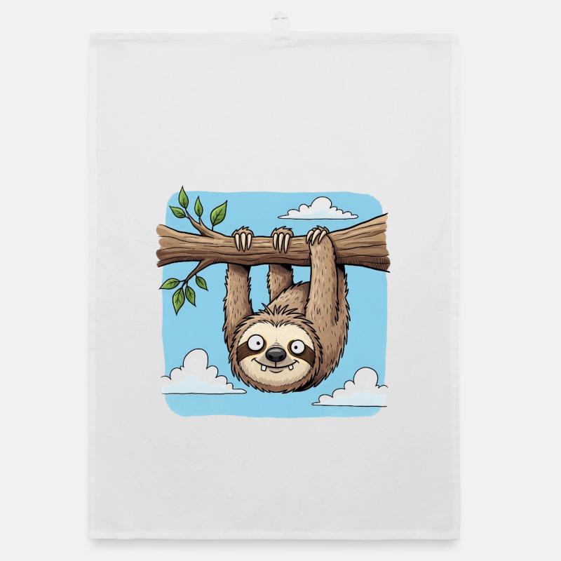 Sloth Organic dish towel
