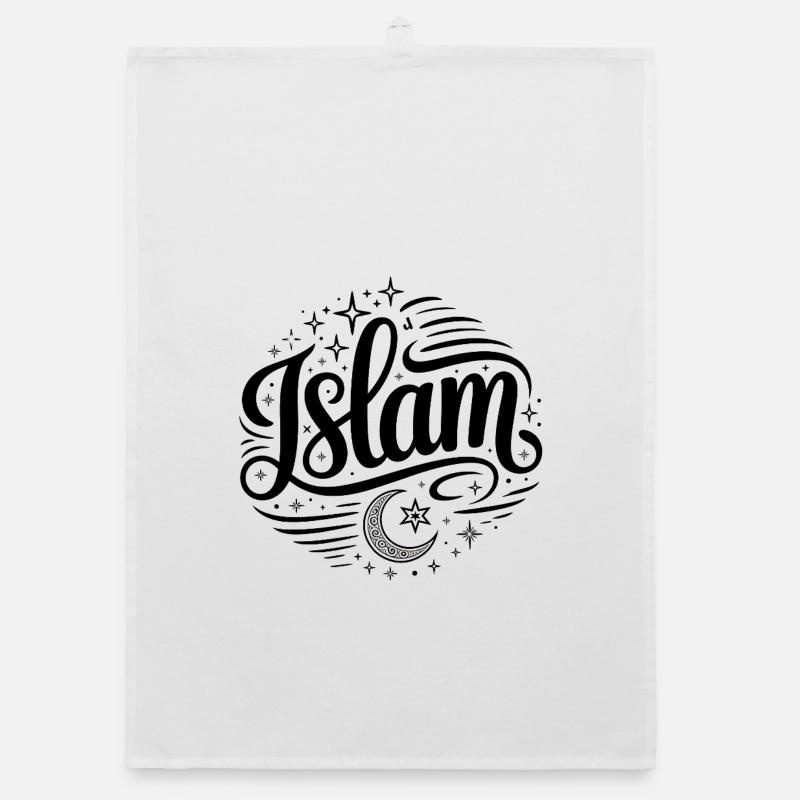Islam - Conception religieuse Torchon bio