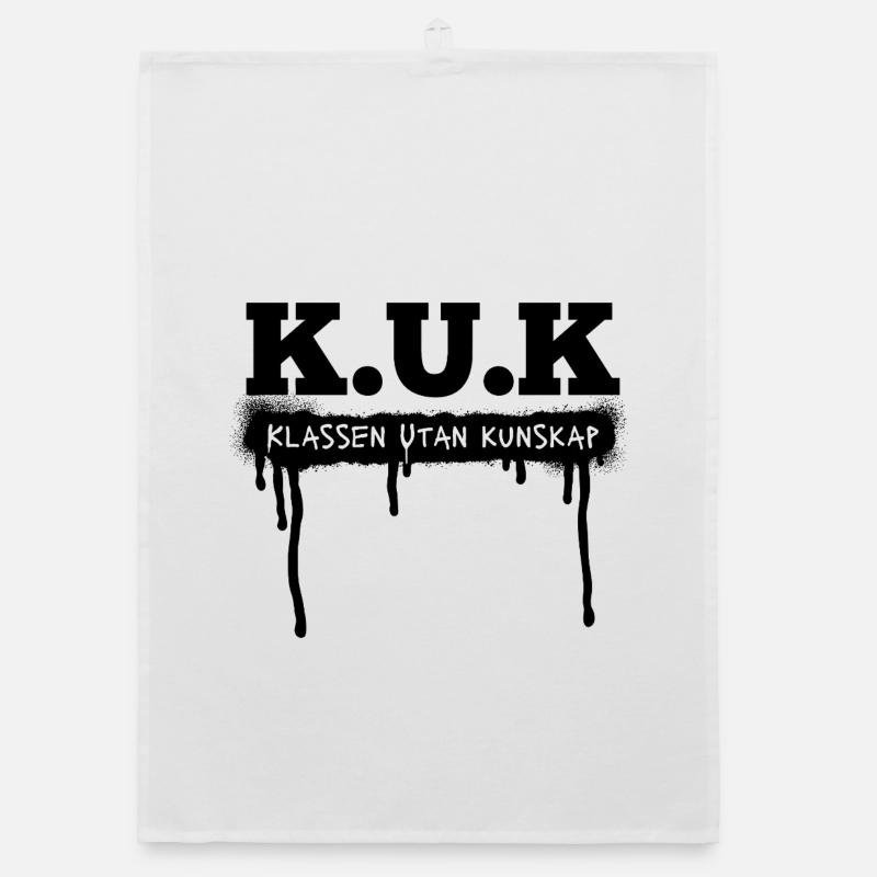 Class shirts K.U.K The class without knowledge Organic dish towel