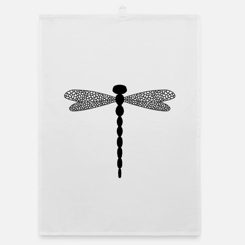 Komplizierte Libelle Organic Geschirrtuch