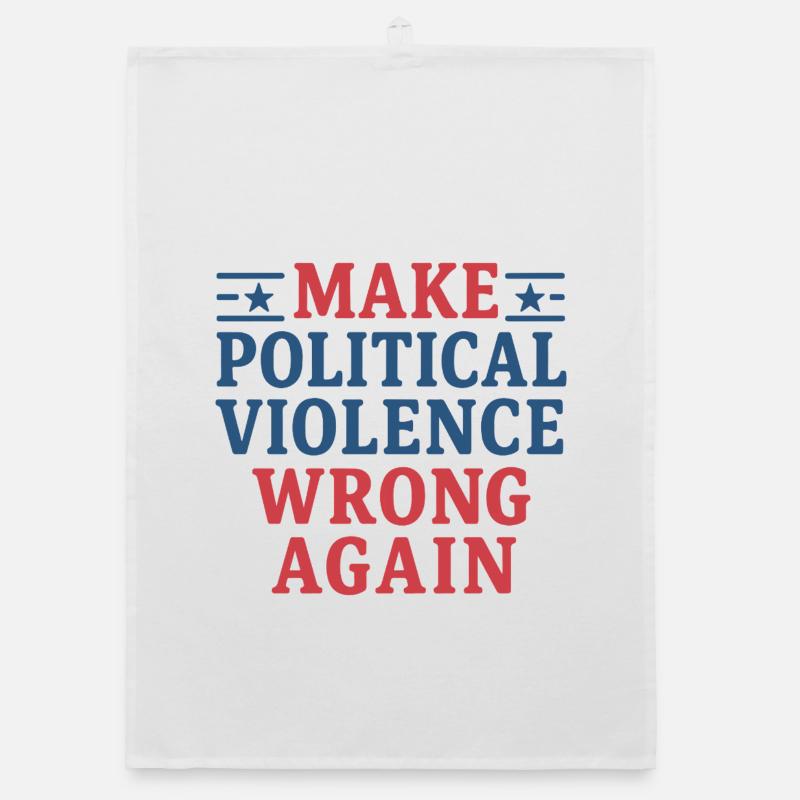 Getting political violence wrong again Organic dish towel