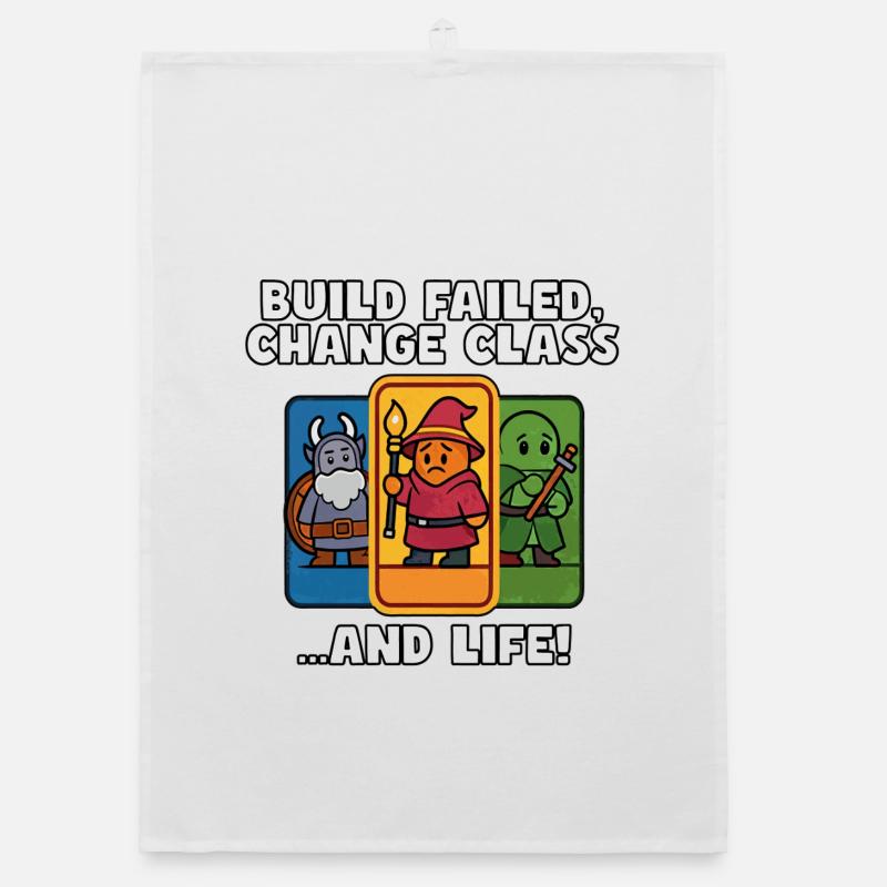 Build Failed, Change Class Organic dish towel