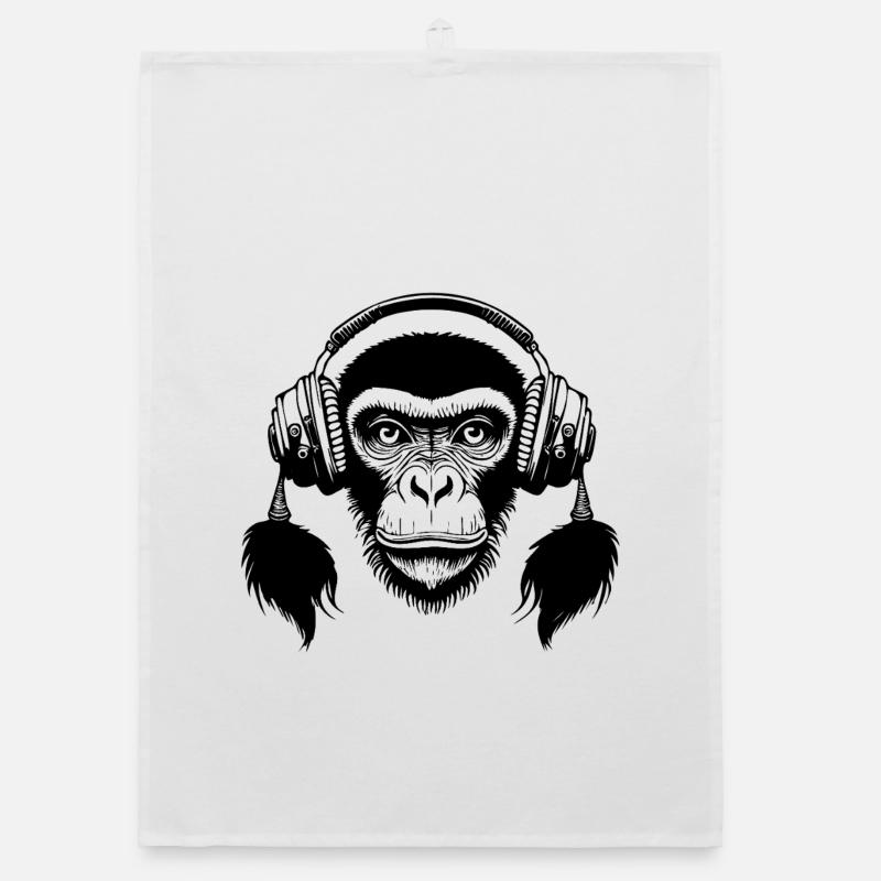 Chemise analogique Monkey Head Tape Loop Edition Torchon bio