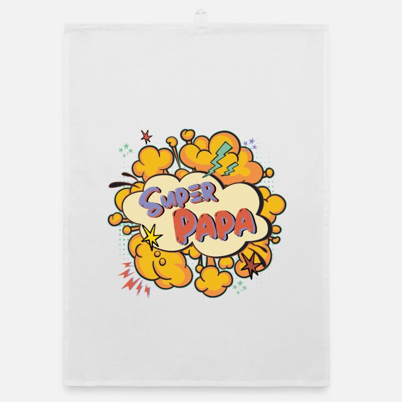 Super papa Comic Explosion Torchon bio