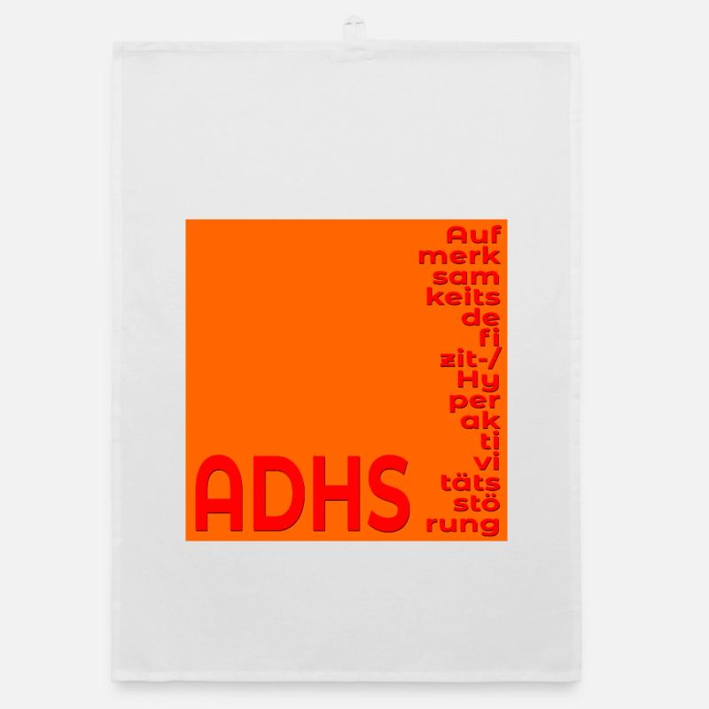 ADHD'S FOCUS CONCENTRATION Organic dish towel