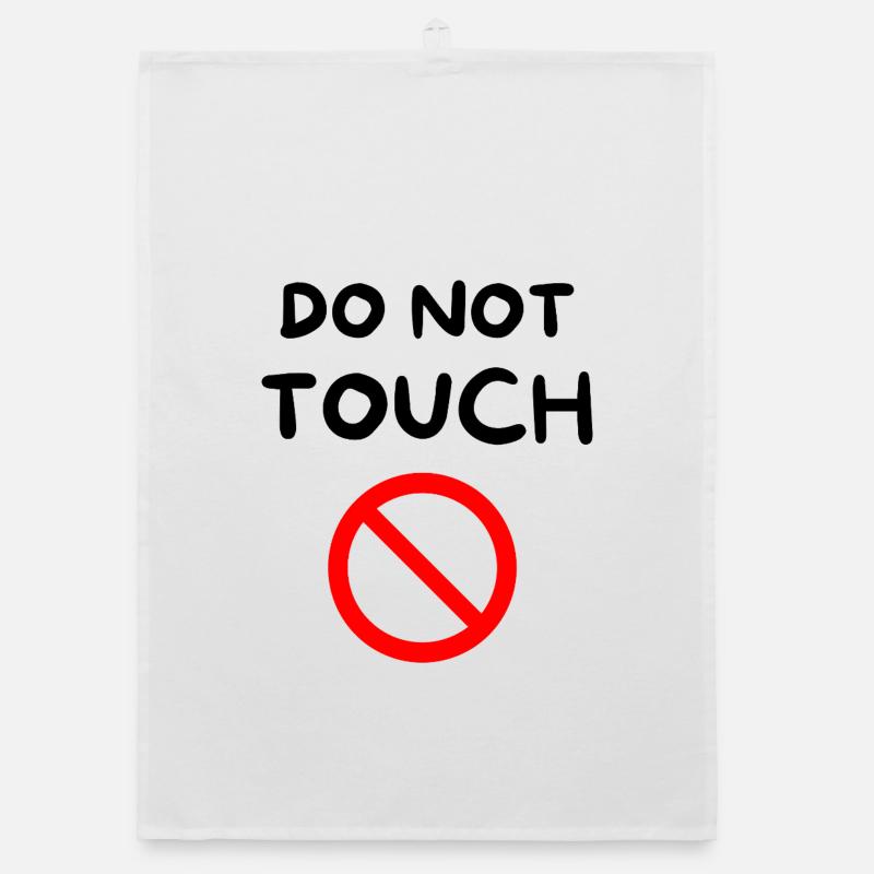 Ne pas toucher 🚫 Torchon bio