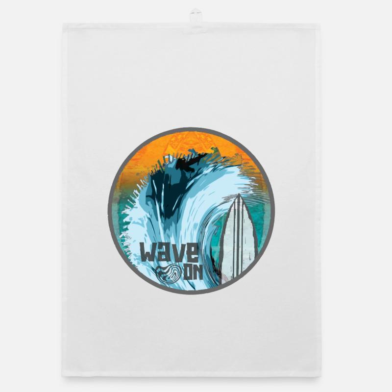 Vague dans Surf Magic Patch Torchon bio