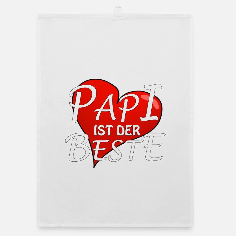 PAPI IST DER BESTE Organic Geschirrtuch