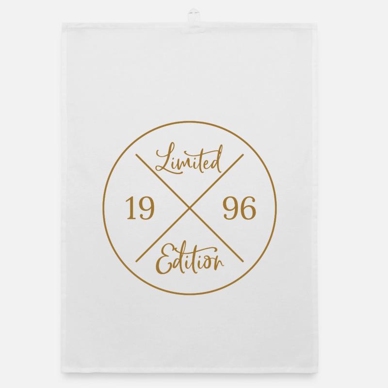 30th Birthday Gift - Limited Edition 1996 Organic dish towel